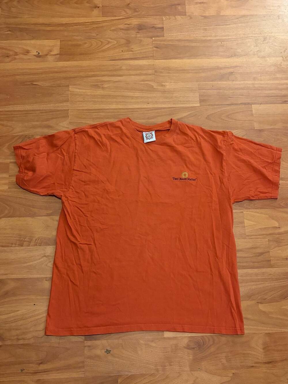Yacht Club The Grand Mayan Orange T-Shirt Size XL